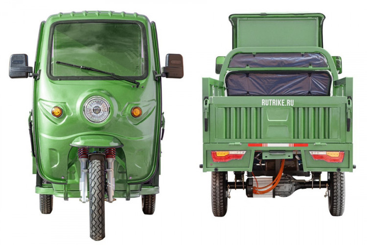 Грузовой электрический трицикл Rutrike Гермес 1500 в Новосибирске