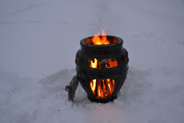 Тандыр-Камин Барельеф в Новосибирске