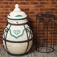 Тандыр Сармат Дастархан с откидной крышкой в Новосибирске