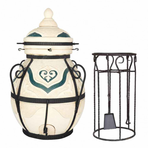 Тандыр Сармат Дастархан с откидной крышкой в Новосибирске