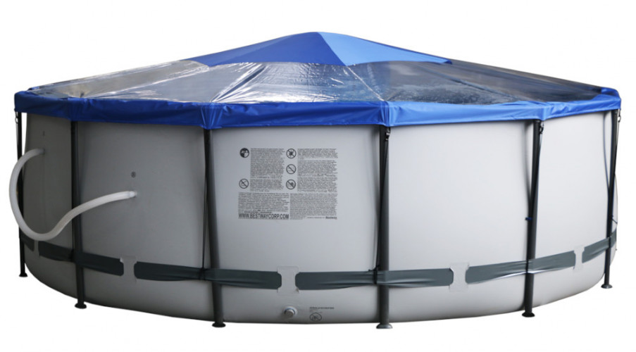 Тент для бассейна Intex/Bestway с надувной подушкой "Фиеста" в Новосибирске