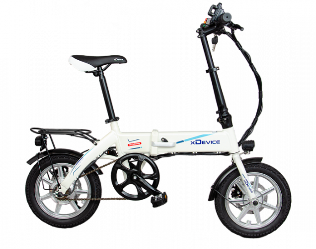 Электровелосипед xDevice xBicycle 14 (2021) белый в Новосибирске