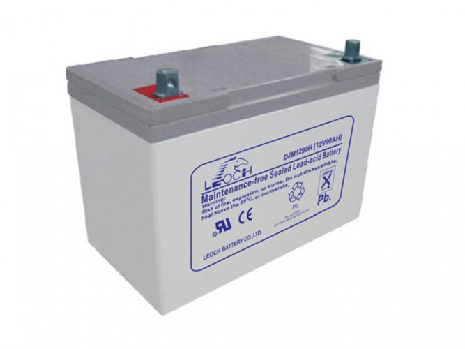 Аккумулятор Leoch DJM1290H (12 В, 90 Ач) в Новосибирске