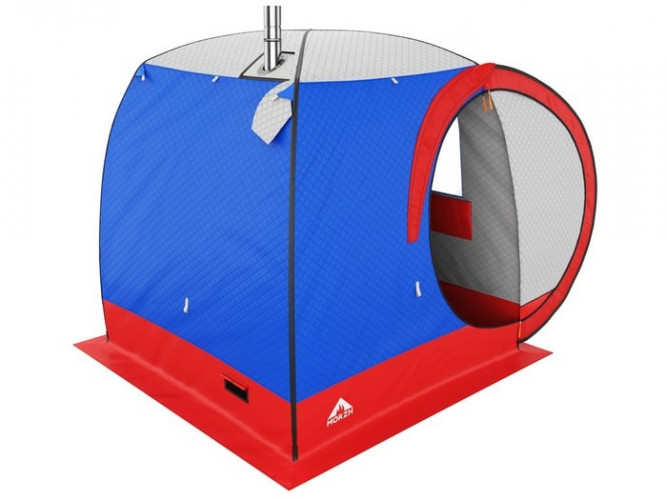 Мобильная баня-палатка МОРЖ LUX в Новосибирске