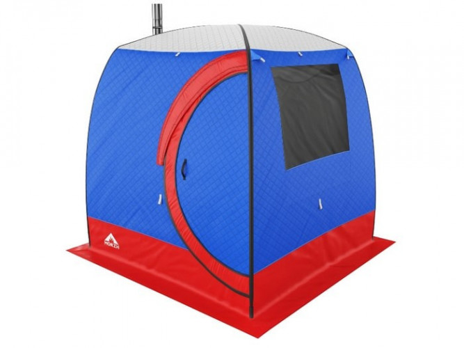 Мобильная баня-палатка МОРЖ LUX в Новосибирске