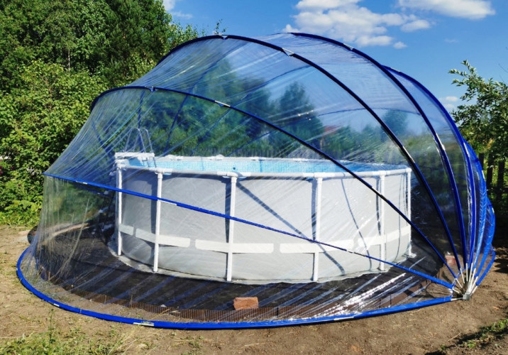 Купол-тент для бассейнов "Фиеста" в Новосибирске