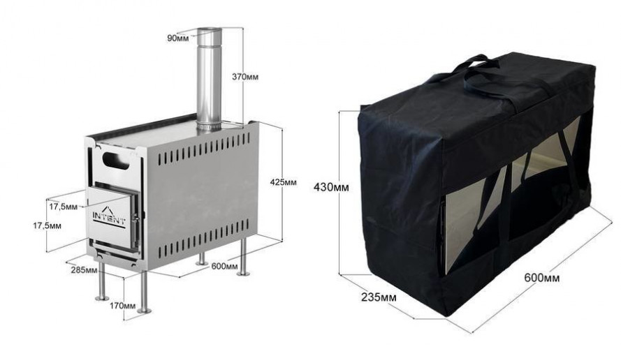 Печь банная INTENT в Новосибирске