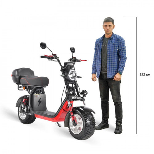 Электроскутер WHITE SIBERIA PRO 2500W в Новосибирске