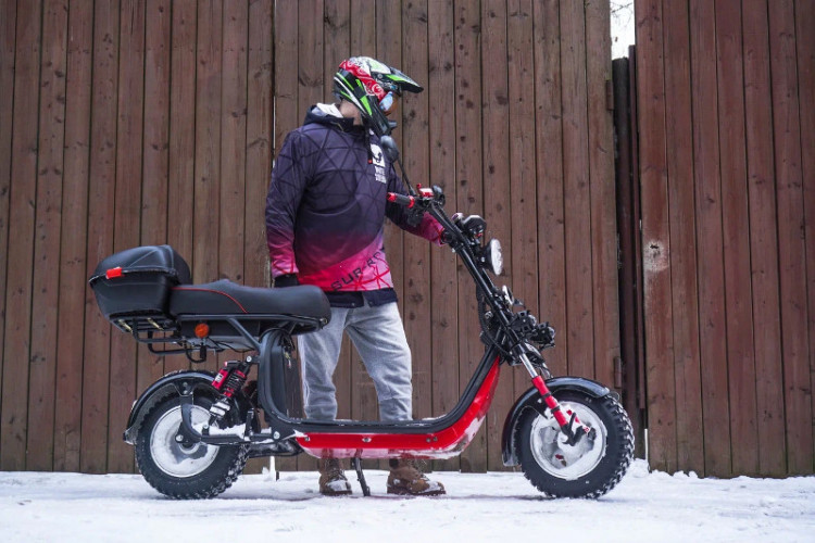 Электроскутер WHITE SIBERIA PRO 2500W в Новосибирске