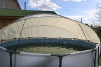 Купол-тент для бассейнов "Фиеста" КОМБИ в Новосибирске