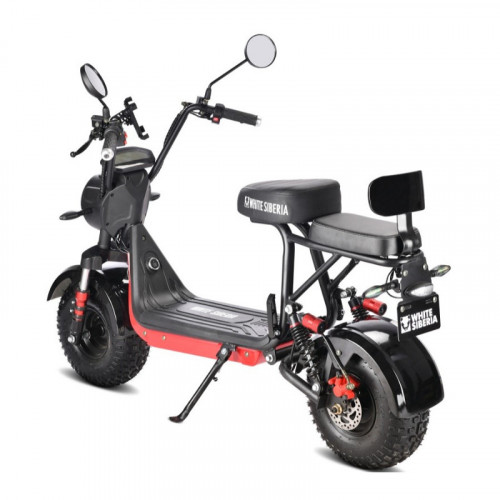 Электроскутер WHITE SIBERIA MINI R 2.0 1200W в Новосибирске