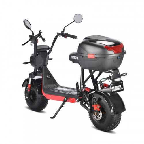 Электроскутер WHITE SIBERIA MINI R 2.0 1200W в Новосибирске