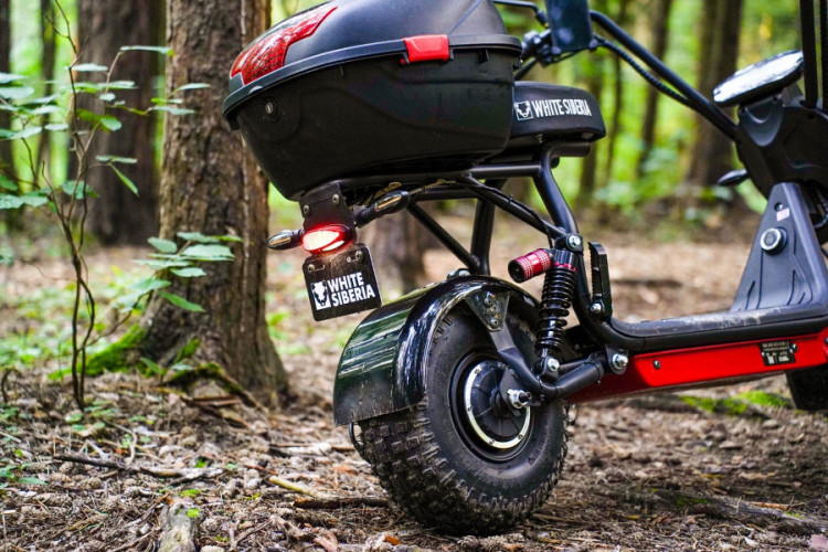 Электроскутер WHITE SIBERIA MINI R 2.0 1200W в Новосибирске