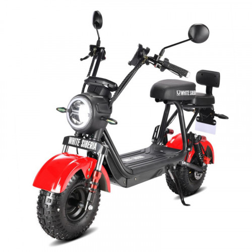 Электроскутер WHITE SIBERIA MINI R 2.0 1200W в Новосибирске