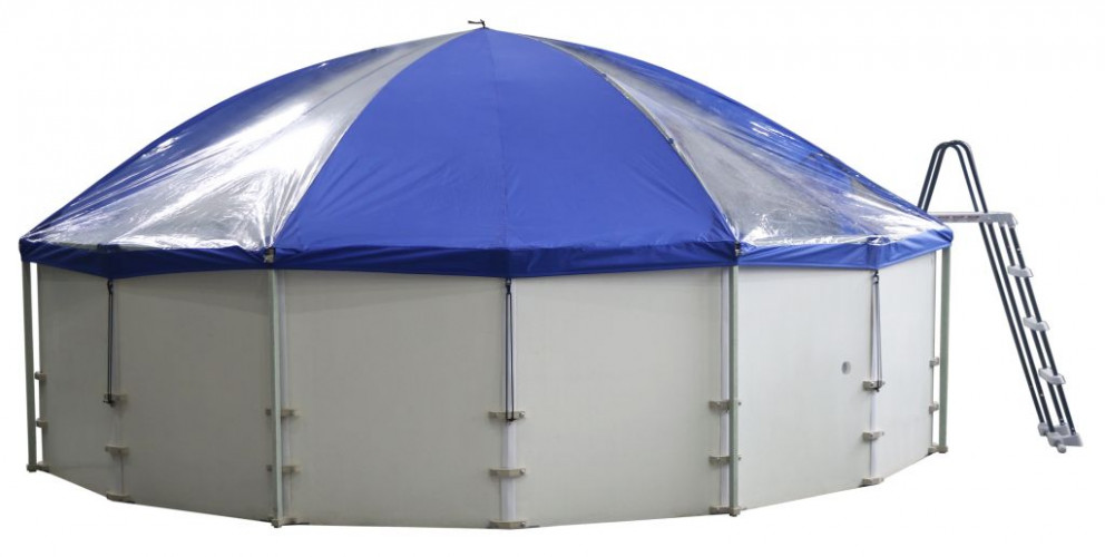 Подъемный тент-навес для бассейна "Фиеста" в Новосибирске