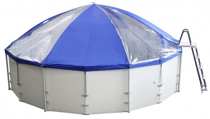 Подъемный тент-навес для бассейна "Фиеста" в Новосибирске