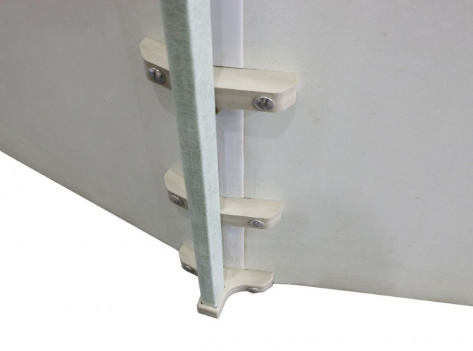 Подъемный тент-навес для бассейна "Фиеста" в Новосибирске