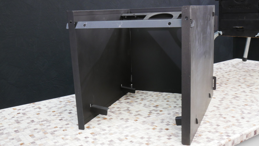 Экран для большой дровяной печи Сибтермо в Новосибирске