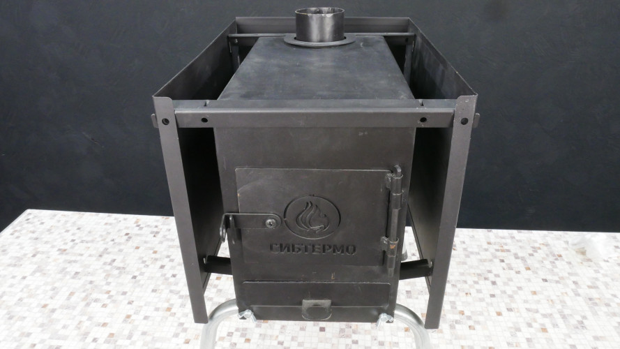 Экран для большой дровяной печи Сибтермо в Новосибирске