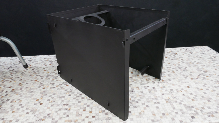 Экран для большой дровяной печи Сибтермо в Новосибирске