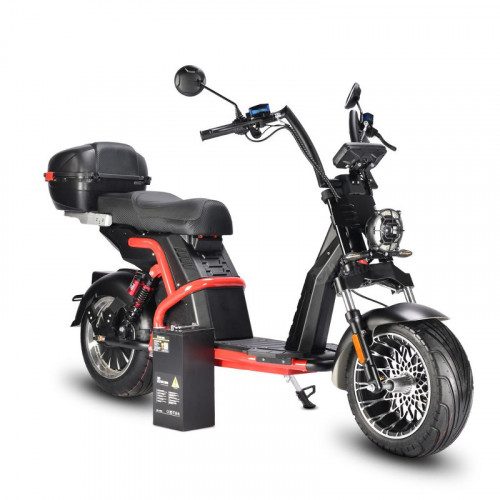 Электроскутер WHITE SIBERIA PRO BLACK EDITION 5000W в Новосибирске