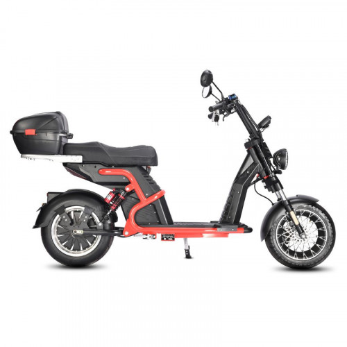 Электроскутер WHITE SIBERIA PRO BLACK EDITION 5000W в Новосибирске