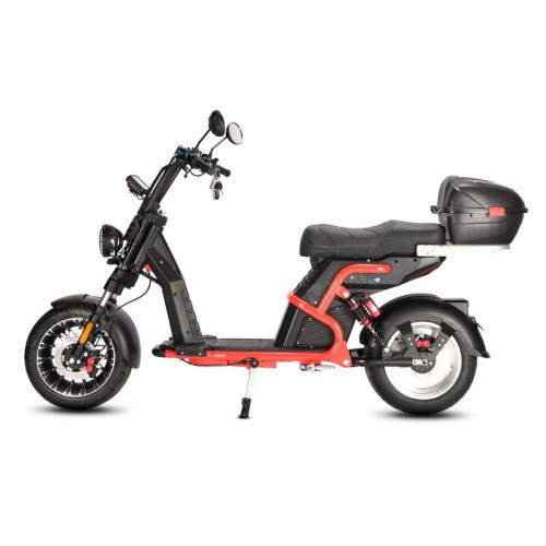 Электроскутер WHITE SIBERIA PRO BLACK EDITION 5000W в Новосибирске