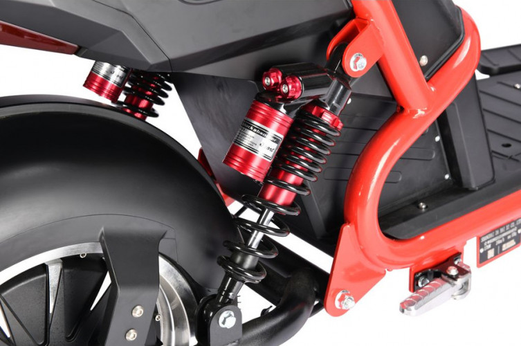 Электроскутер WHITE SIBERIA PRO BLACK EDITION 5000W в Новосибирске