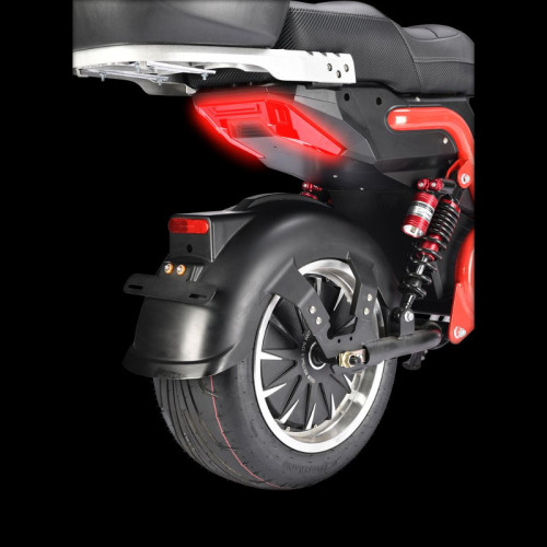 Электроскутер WHITE SIBERIA PRO BLACK EDITION 5000W в Новосибирске