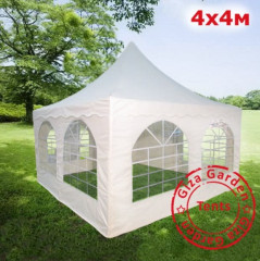Шатер Пагода Giza Garden 4 х 4 м белый