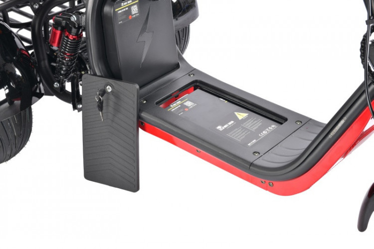 Электроскутер White Siberia PRO TRIKE 3000W в Новосибирске