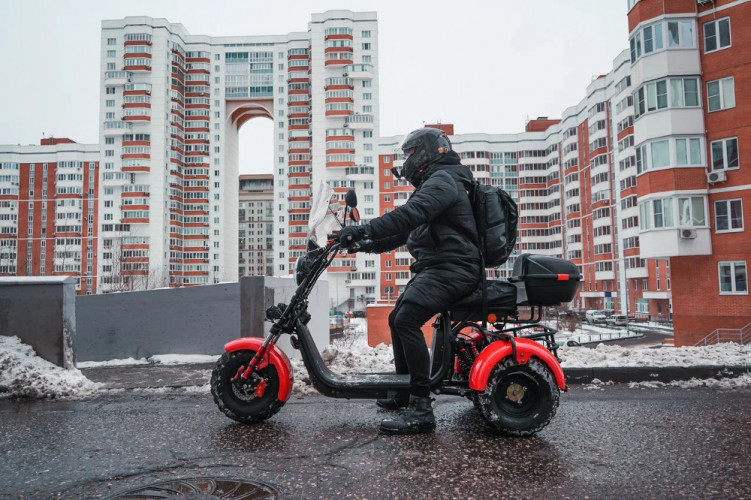 Электроскутер White Siberia PRO TRIKE 3000W в Новосибирске