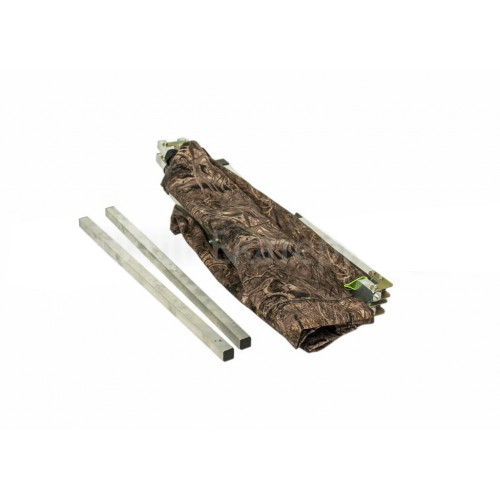 Раскладушка алюминиевая Медведь 190x75 см (широкая) в Новосибирске