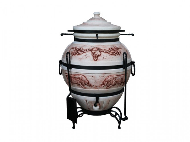 Тандыр Легенды Премиум с эффектом кракле в Новосибирске