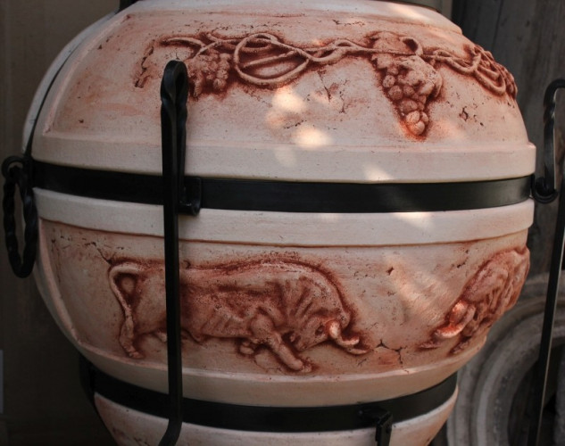 Тандыр Легенды Премиум с эффектом кракле в Новосибирске