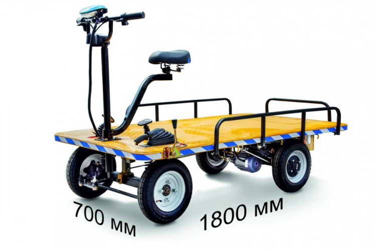 Грузовая электрическая тележка RuTrike СКЛАД 1800 в Новосибирске
