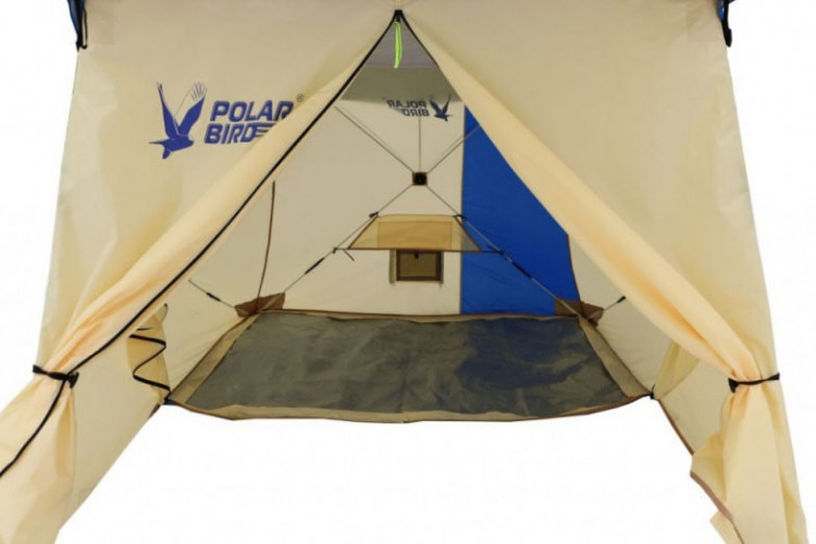 Шатер-тент Polar Bird 4SK Long + Тент-навес в Новосибирске
