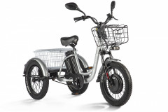 Трицикл Eltreco Porter Fat 500 серебро Трицикл Eltreco Porter Fat 500 серебро