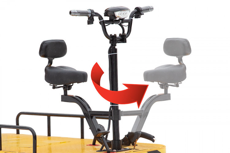 Грузовая электрическая тележка RuTrike СКЛАД 2000 в Новосибирске