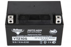 Аккумулятор стартерный для мототехники Rutrike YTZ10S (12V/10Ah) в Новосибирске