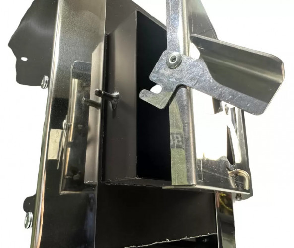 Печь дровяная Сибирка малая из нержавейки в Новосибирске