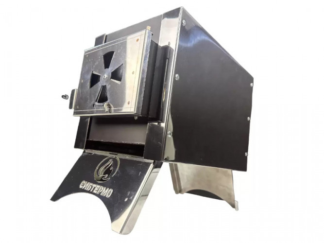 Печь дровяная Сибирка средняя из нержавейки  в Новосибирске