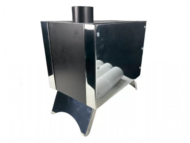 Печь дровяная Сибирка средняя из нержавейки  в Новосибирске