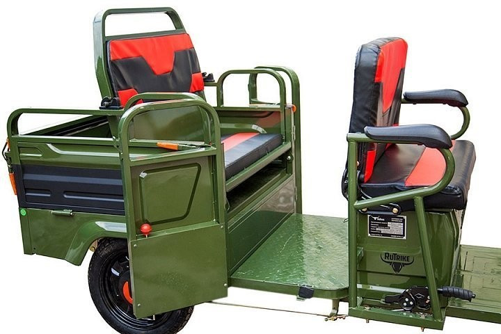 Грузовой электрический трицикл RuTrike Вояж П Трансформер в Новосибирске