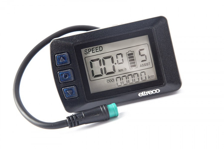 Мотор-колесо Eltreco 48V 500W LCD 20" АКБ 36V 10А/ч (FROG) в Новосибирске