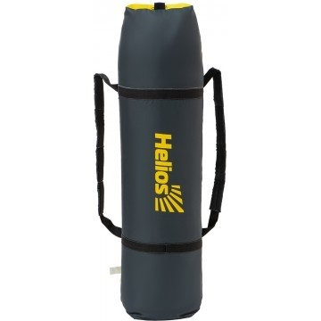 Палатка для рыбалки Helios утепл.Куб 1,5х1,5 желтый/серый в Новосибирске