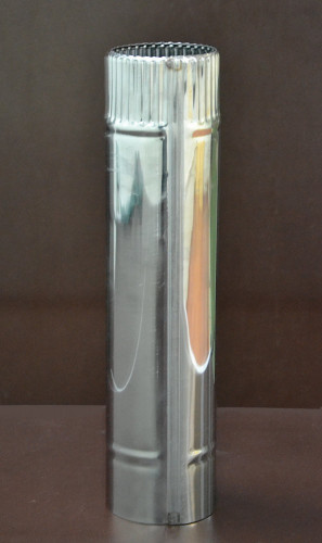 Сегмент трубы дымохода 90 мм. в Новосибирске