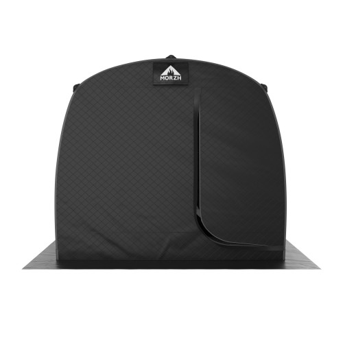 Мобильная баня-палатка МОРЖ Max (Черный) в Новосибирске