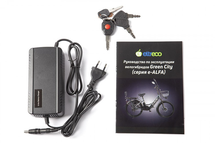 Электровелосипед  Green City e-ALFA NEW для курьеров в Новосибирске