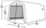 Тентовый гараж ShelterLogic 3 х 4,6 х 2,4 м в Новосибирске